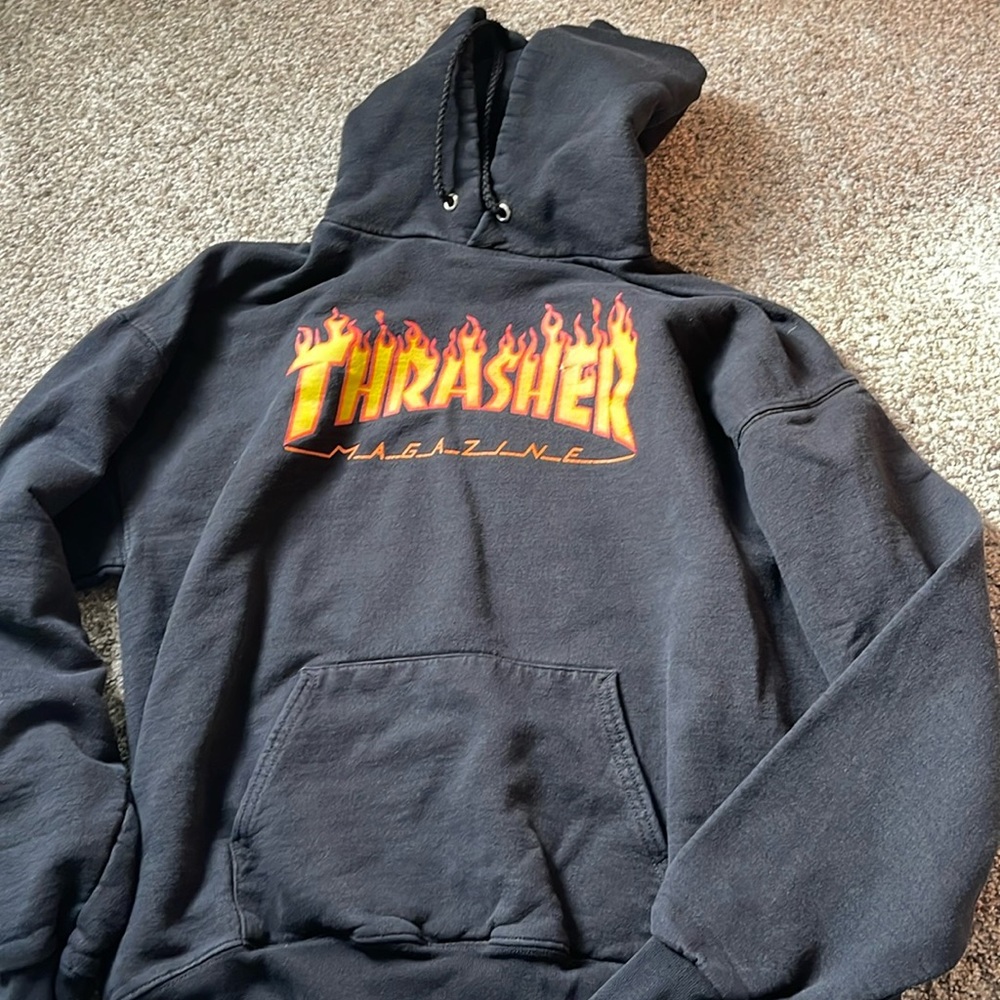 Large Thrasher hoodie